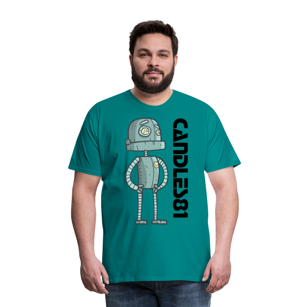 Men's Bot Premium T-Shirt - teal