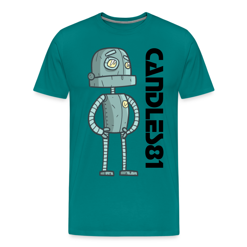 Men's Bot Premium T-Shirt - teal