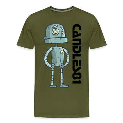 Men's Bot Premium T-Shirt - olive green