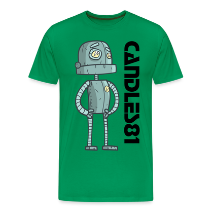 Men's Bot Premium T-Shirt - kelly green