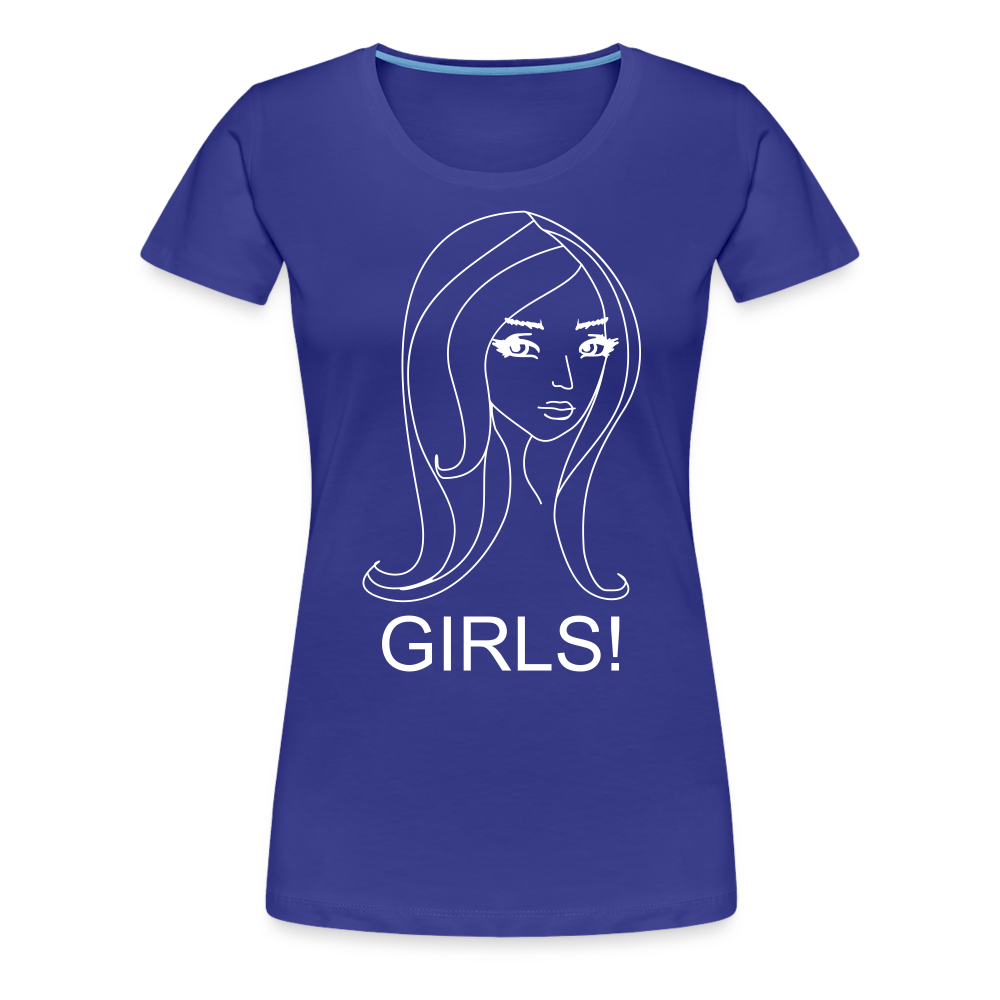 Women’s Girls Premium T-Shirt - royal blue