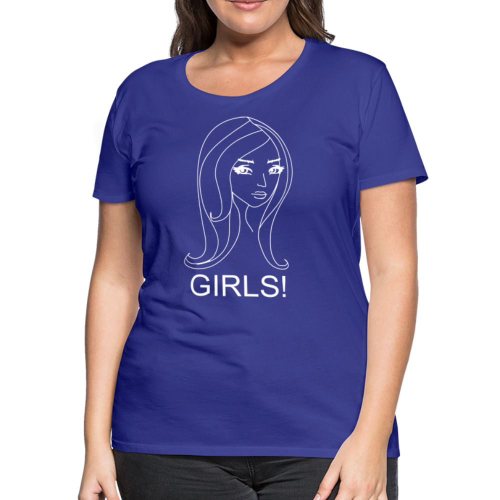 Women’s Girls Premium T-Shirt - royal blue