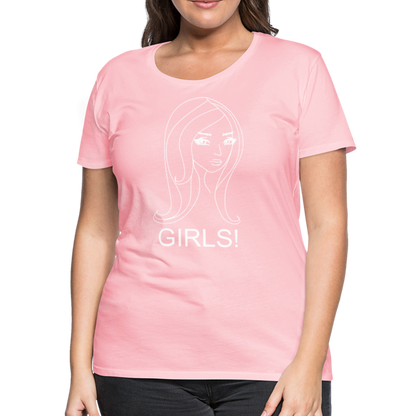 Women’s Girls Premium T-Shirt - pink