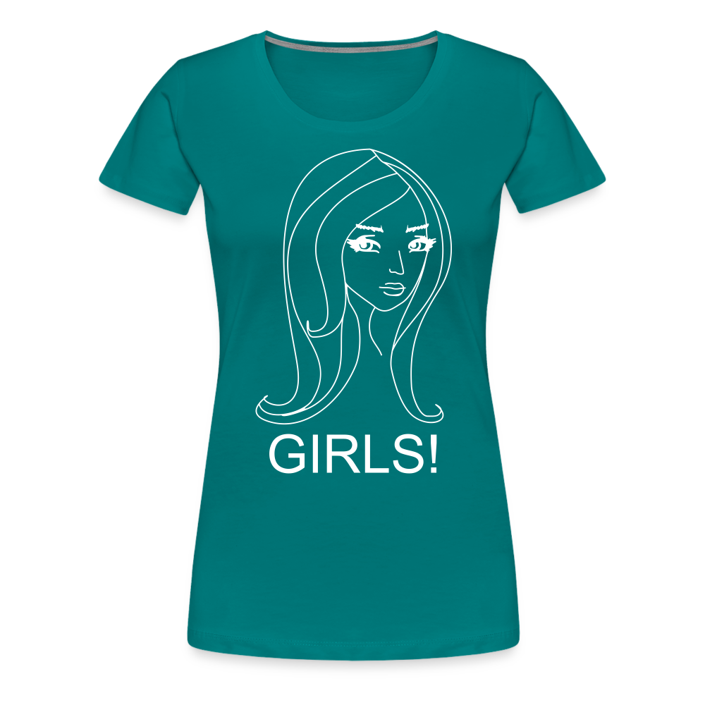 Women’s Girls Premium T-Shirt - teal