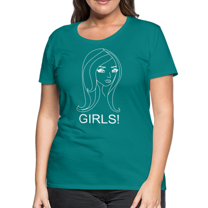 Women’s Girls Premium T-Shirt - teal