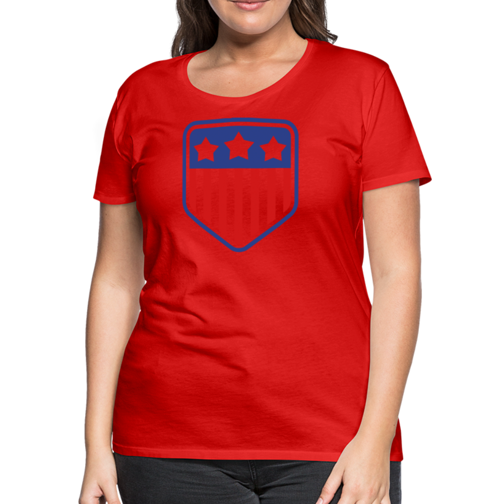 Women’s Stars Premium T-Shirt - red