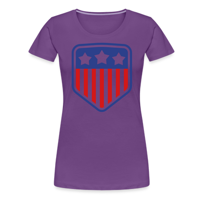 Women’s Stars Premium T-Shirt - purple