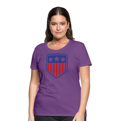 Women’s Stars Premium T-Shirt - purple