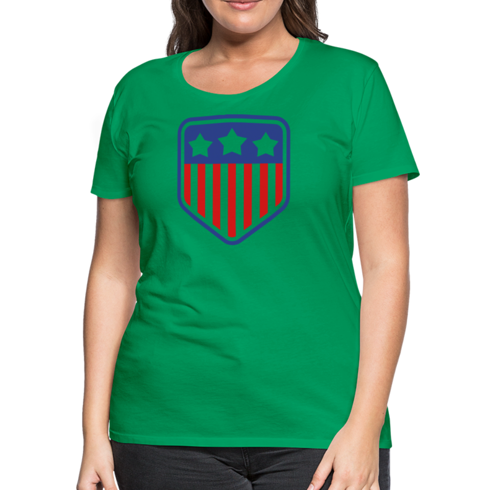 Women’s Stars Premium T-Shirt - kelly green