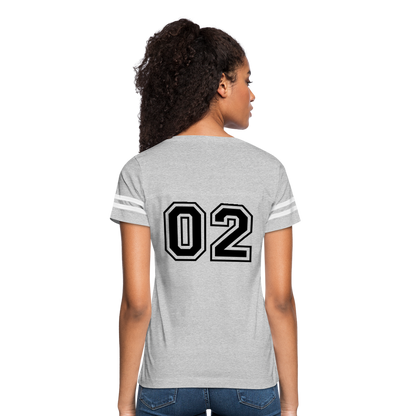 Women’s Vintage Sport T-Shirt - heather gray/white