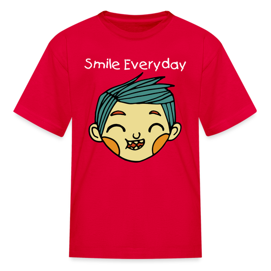Kids' Smile Everyday T-Shirt - red