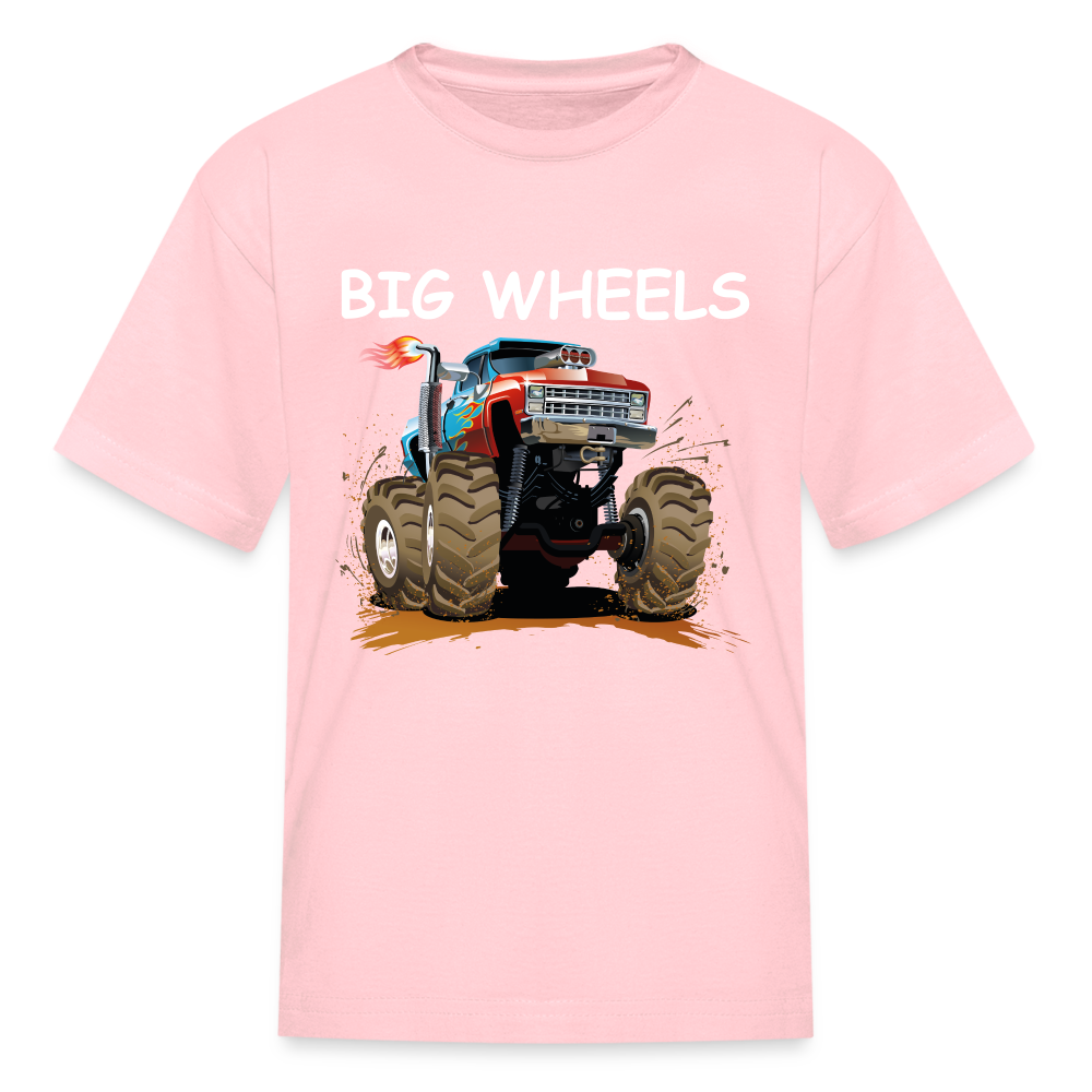 Kids' Big Wheels  T-Shirt - pink