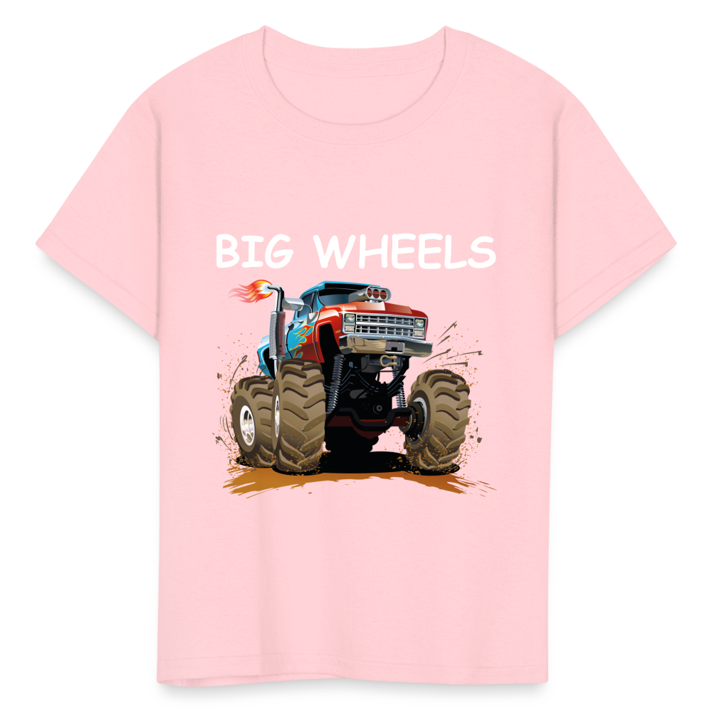 Kids' Big Wheels  T-Shirt - pink