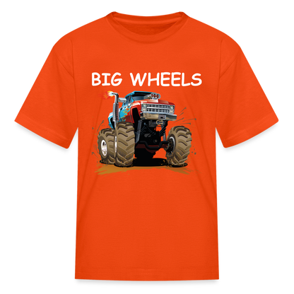 Kids' Big Wheels  T-Shirt - orange