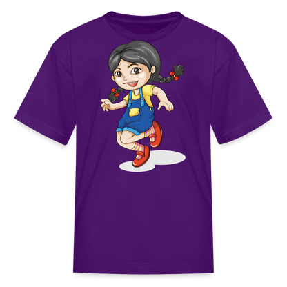 Kids' Running T-Shirt - purple