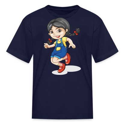 Kids' Running T-Shirt - navy
