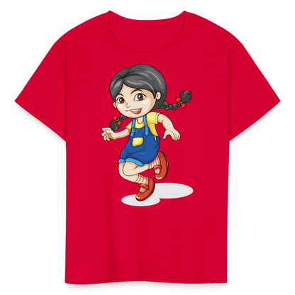 Kids' Running T-Shirt - red