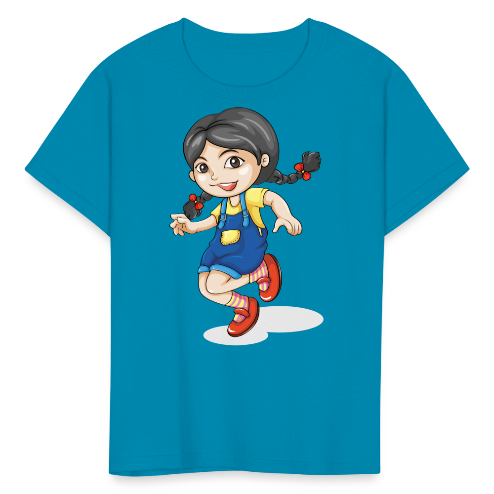 Kids' Running T-Shirt - turquoise