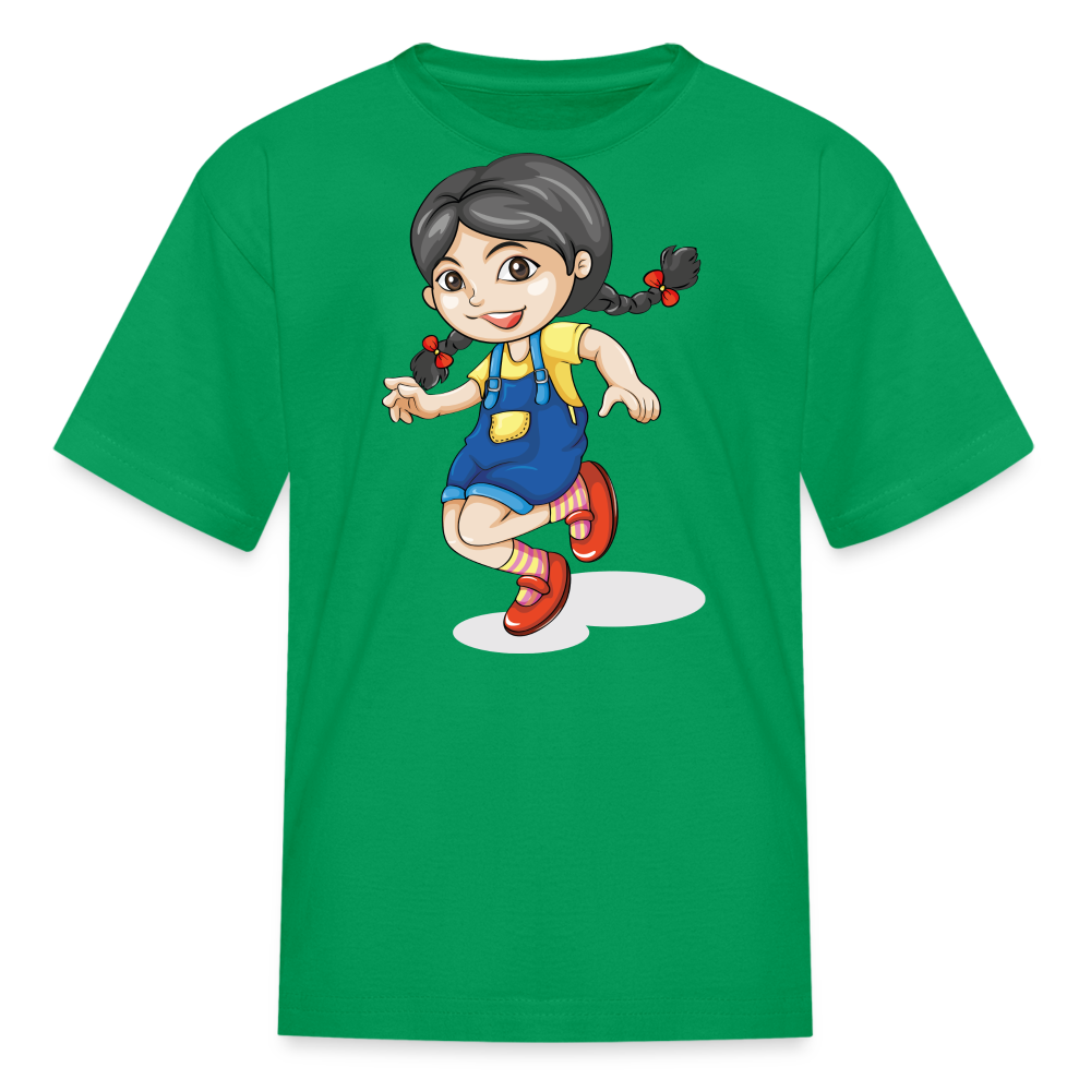 Kids' Running T-Shirt - kelly green