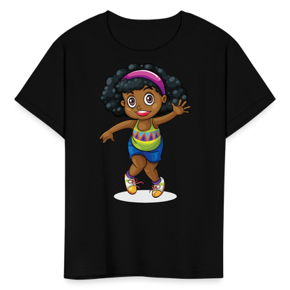 Kids' Dancing T-Shirt - black