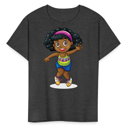 Kids' Dancing T-Shirt - heather black