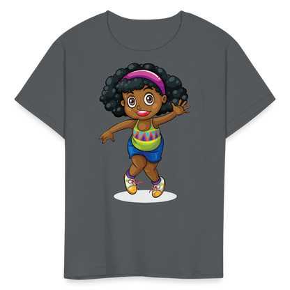 Kids' Dancing T-Shirt - charcoal