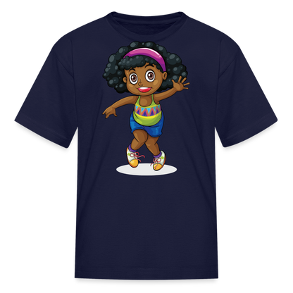 Kids' Dancing T-Shirt - navy
