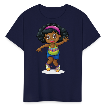 Kids' Dancing T-Shirt - navy