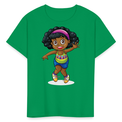 Kids' Dancing T-Shirt - kelly green