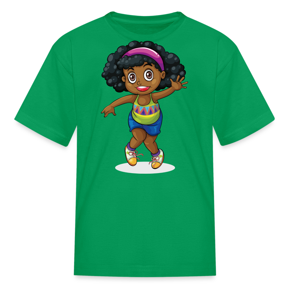 Kids' Dancing T-Shirt - kelly green