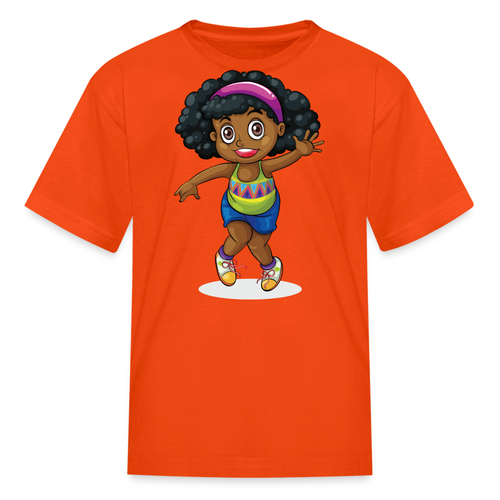 Kids' Dancing T-Shirt - orange