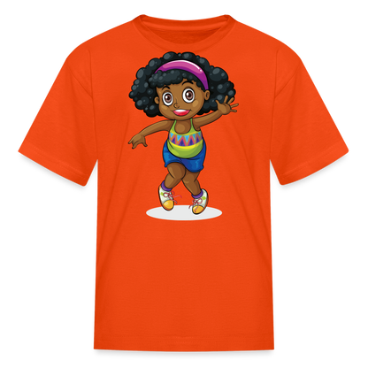 Kids' Dancing T-Shirt - orange