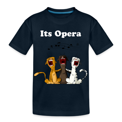 Kid’s Its Opera Premium Organic T-Shirt - deep navy