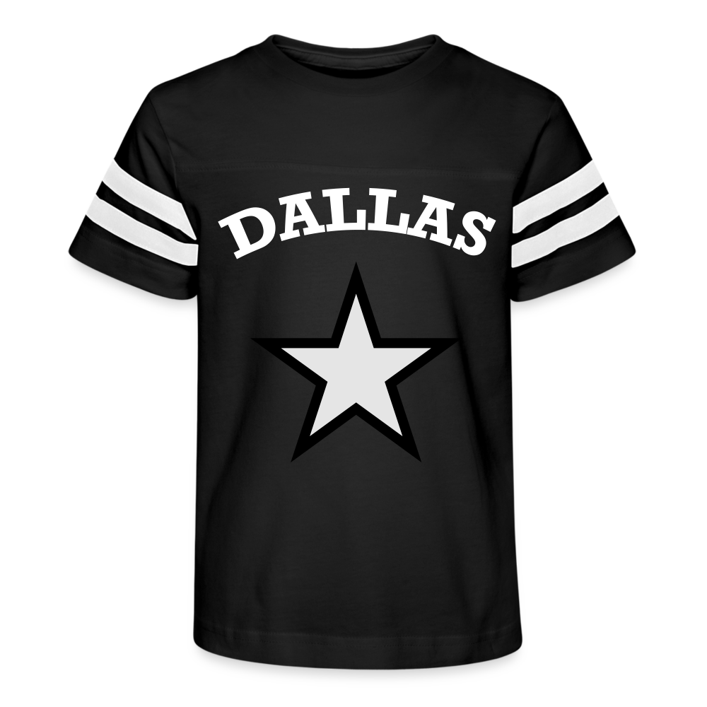 Kid's Dallas Football Tee - black/white