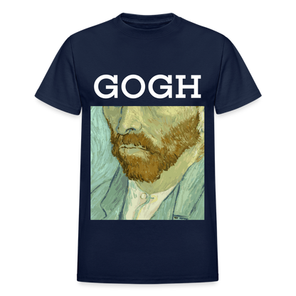 Gildan Ultra Cotton Gogh T-Shirt - navy