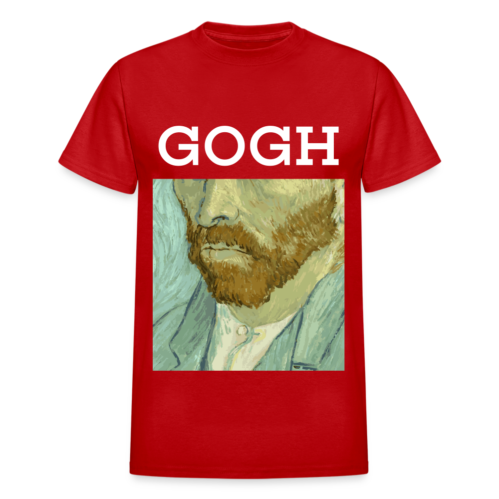 Gildan Ultra Cotton Gogh T-Shirt - red