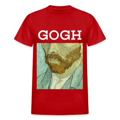 Gildan Ultra Cotton Gogh T-Shirt - red