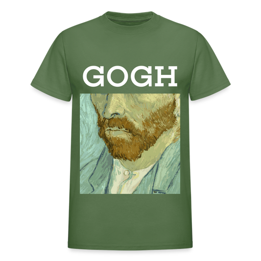 Gildan Ultra Cotton Gogh T-Shirt - military green