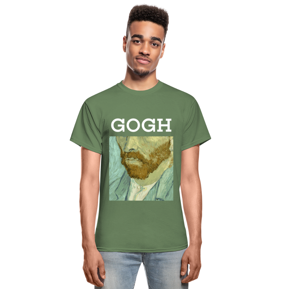 Gildan Ultra Cotton Gogh T-Shirt - military green