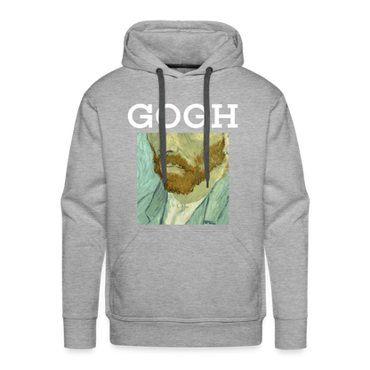 Men’s Premium Gogh Hoodie - heather grey