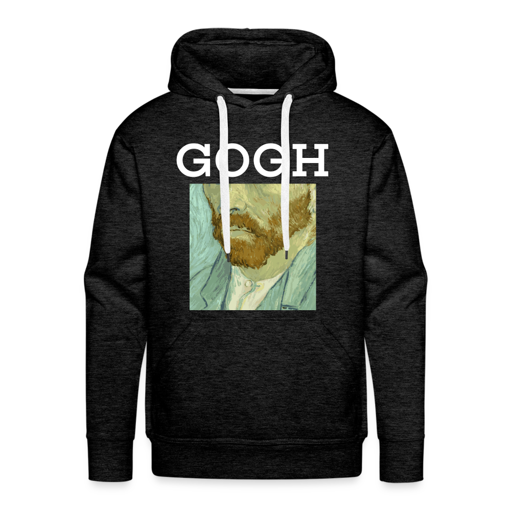 Men’s Premium Gogh Hoodie - charcoal grey