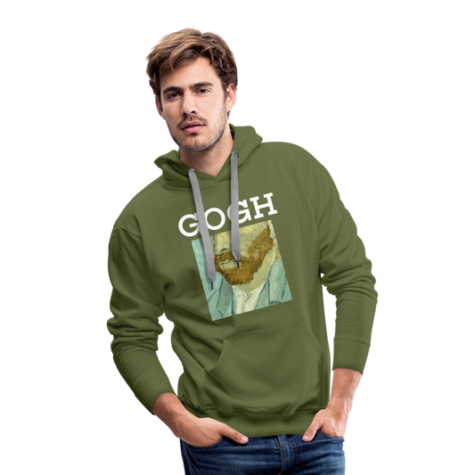 Men’s Premium Gogh Hoodie - olive green