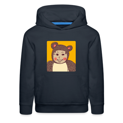 Kids‘ Premium Child Bear Hoodie - navy