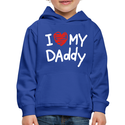 Kids‘ Premium Love Daddy Hoodie - royal blue