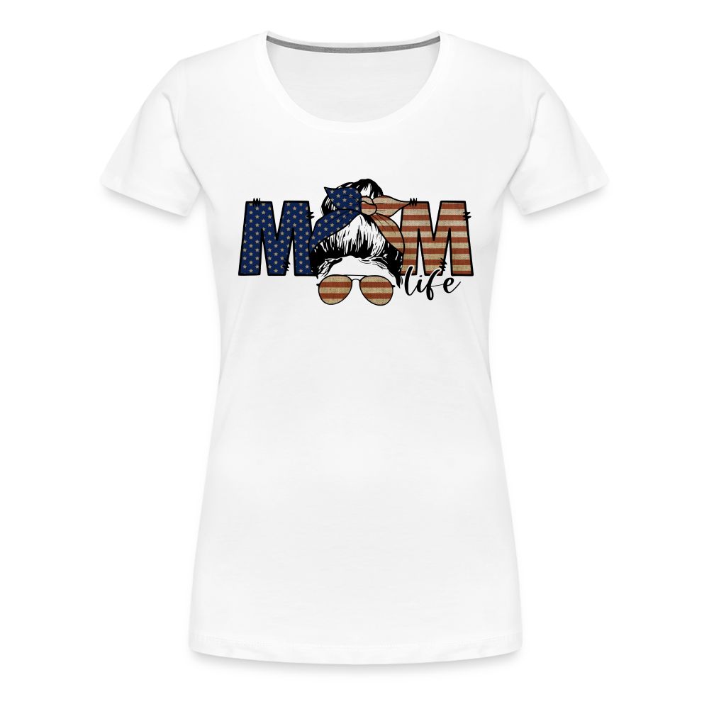Women’s Mom Premium T-Shirt - white