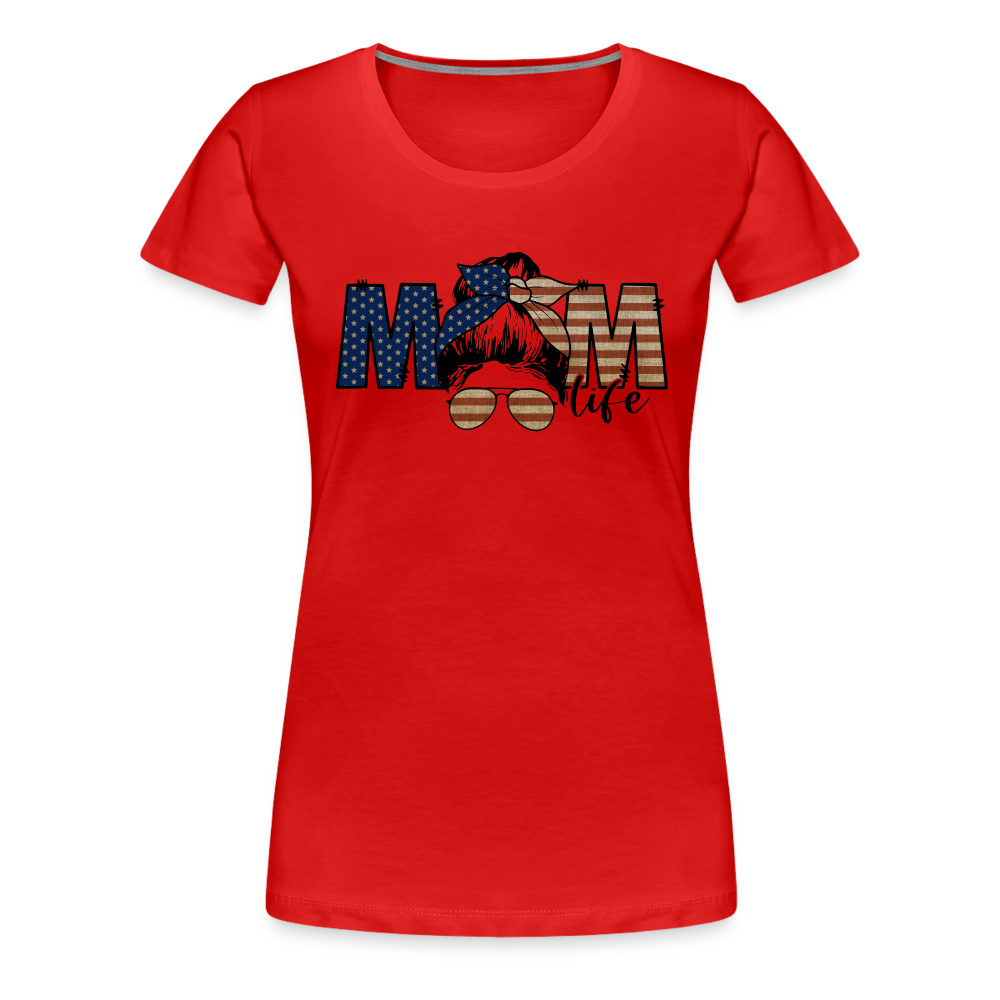 Women’s Mom Premium T-Shirt - red