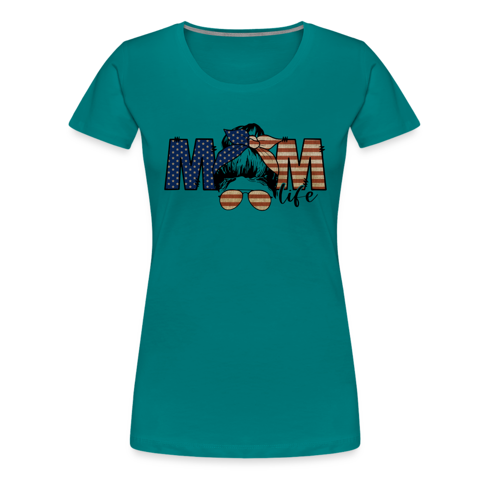 Women’s Mom Premium T-Shirt - teal