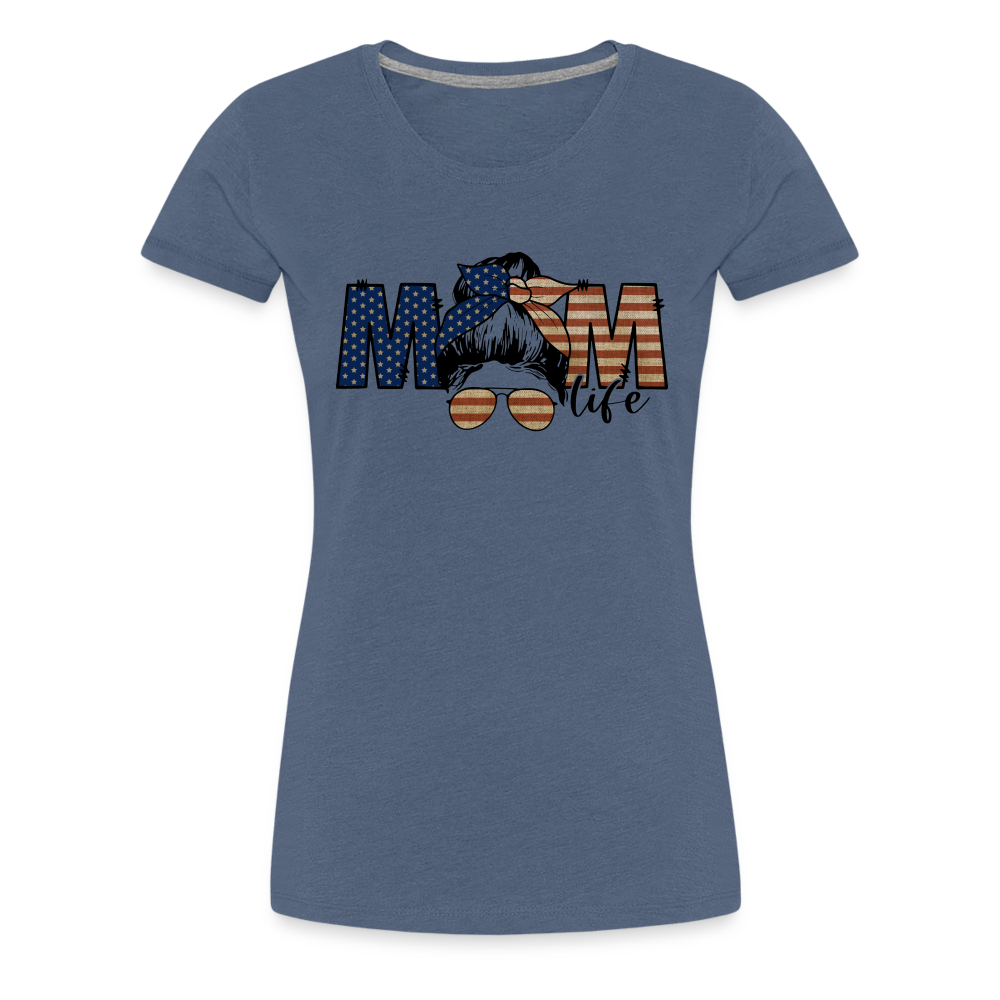Women’s Mom Premium T-Shirt - heather blue
