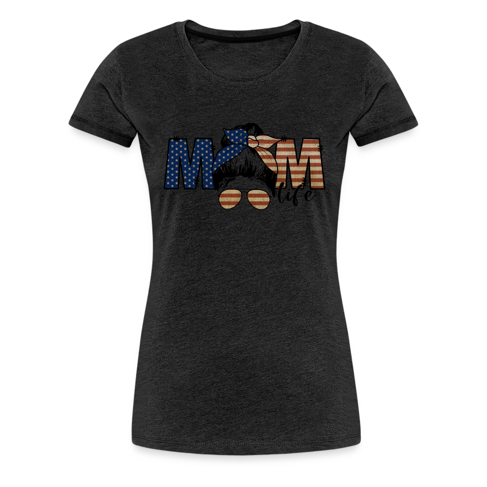 Women’s Mom Premium T-Shirt - charcoal grey