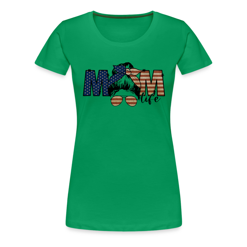 Women’s Mom Premium T-Shirt - kelly green